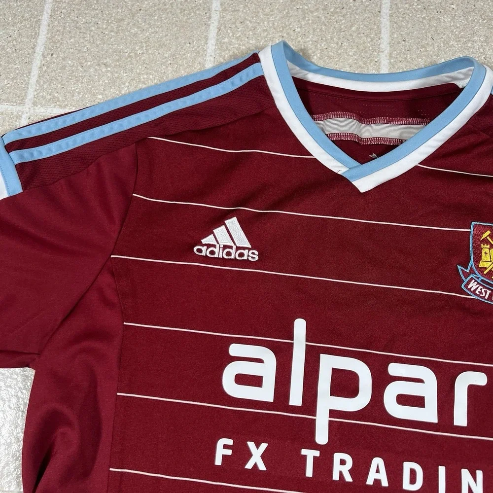 Adidas West Ham United 2014/2015 Home Football Soccer Jersey Shirt Size S Men's - Picture 4 of 7
